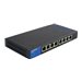 LINKSYS Switch 8 ports Gigabit dont 4