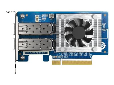 QNAP Dual-port SFP28 25GbE network