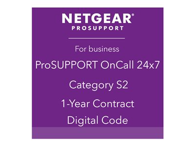NETGEAR ONCALL 24x7 CATEGORY S2 1YR