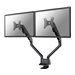 NEOMOUNTS Dual Desk Mount 10-32p Black