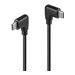 LINDY 0.5m USB 2.0 Type C Cable 2 x 90