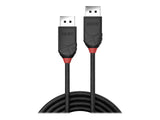 LINDY 0.5m DisplayPort 1.2 Cable Black