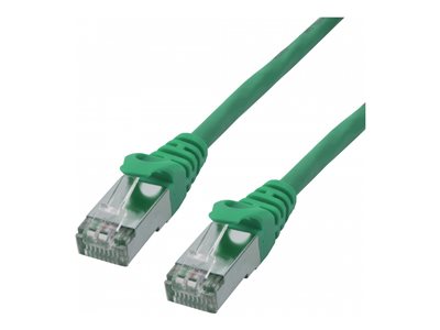 MCL CAT 6A S/FTP LSZH Patch cable - 0.5m