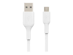 BELKIN Câble MicroUSB vers USBA 1m blanc