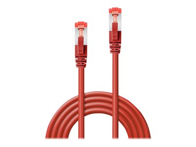 LINDY Cat.6 S/FTP Cable red 2m
