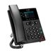 HP Poly VVX 250 4-Line IP Phone and PoE