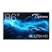 OPTOMA 3862RK ENI Monitor 86p 4K UHD