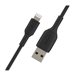 BELKIN Câble Lightning USB-A 3m noir