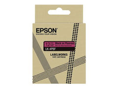 EPSON Colour Tape Fluorescent Pink/Black