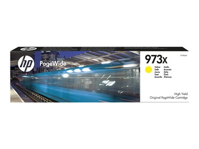 HP 973X HY jaune original cartridge