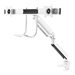 NEOMOUNTS NM-D775DXWHITE Desk Mount