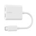 BELKIN Connect USB-C Audio + Charge Adpt