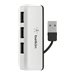 BELKIN Hub de Voyage 4 Ports USB 2.0 Noi
