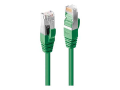LINDY 2m Cat.6A S/FTP LSZH Cable Green