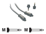 MCL Câble audio optique Toslink mâle