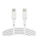 BELKIN Câble USB-C vers USB-C 1m Blanc