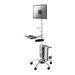 NEOMOUNTS MOBILE WORKPLACE FLOOR STAND