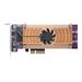 QNAP Dual M.2 22110/2280 SATA SSD card