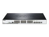 D-LINK 28-Port Smart PoE+ Switch 4x 10G