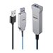 LINDY 100m Fibre Optic USB 3.0 Cable