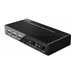 LINDY 2 Port HDMI 4K60 USB 2.0 & Audio