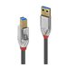 LINDY 0.5m USB 3.0 Type A/B Cable Cromo