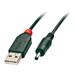 LINDY Cable USB A male - DC 3.5/1.35mm