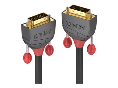 LINDY 20m DVI-D Cable M/M Anthra Line