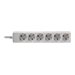 LINDY Mains 6 way gang socket