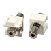 LINDY 2x Stereo Keystone 3.5mm F/F