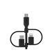 BELKIN Cable USB-A vers USB-C Lightning
