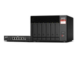 QNAP Bundle NAS TS-673A V1500B + Switch