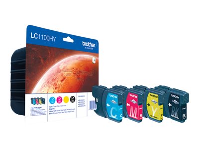 BROTHER PACK DE 4 CARTOUCHES D