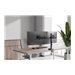 NEOMOUNTS NERO Double Screen Desk Mount