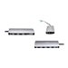 I-TEC USB-C Metal Nano Dock 3xDisplay+PD