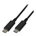 MCL USB 2.0 cable C / C male - 1m
