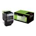 LEXMARK 80C20K0 return toner black