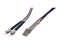 MCL ST/LC Multimode duplex 50/125 OM4 op