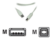 MCL Câble USB 2.0 type A / B mâle - 3m