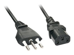 LINDY 0.7m IEC mains lead italy