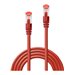 LINDY Cat.6 S/FTP Cable red 2m