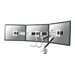 NEOMOUNTS NM-D775DX3WHITE Desk Mount