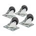 EATON TRIPPLITE Rolling Caster Kit 4pack