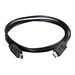 LINDY 0.5m USB 3.1 C/A Cable 3A Black