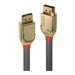 LINDY 0.5m DisplayPort Cable Gold Line