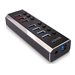 LINDY 4 Port USB 3.0 Hub with 3 Quick Ch