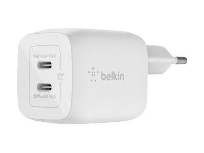 BELKIN 45W PD PPS Dual USB-C GaN Charger