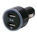 MCL Universal car charger with 2 USB