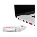 LINDY Clé USB et 4 bloqueurs de ports