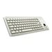 CHERRY Compact Trackball Keyb PS/2gr(DE)